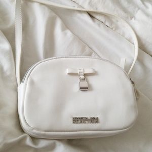 Kenneth Cole Reaction White Crossbody Purse